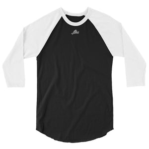 MonoChrome-3/4 sleeve raglan shirt