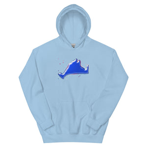 Hoodie Sweatshirt-Blue Skies