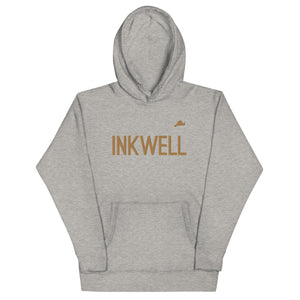 Gold Embroidered Inkwell Unisex Hoodie
