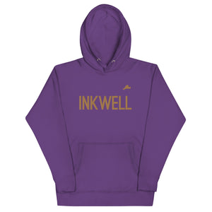 Inkwell Gold Embroidered Unisex Hoodie