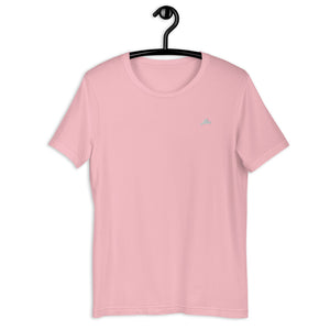 Embroidered Short-Sleeve Unisex Tee Shirt