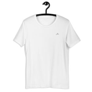 Embroidered Short-Sleeve Unisex Tee Shirt