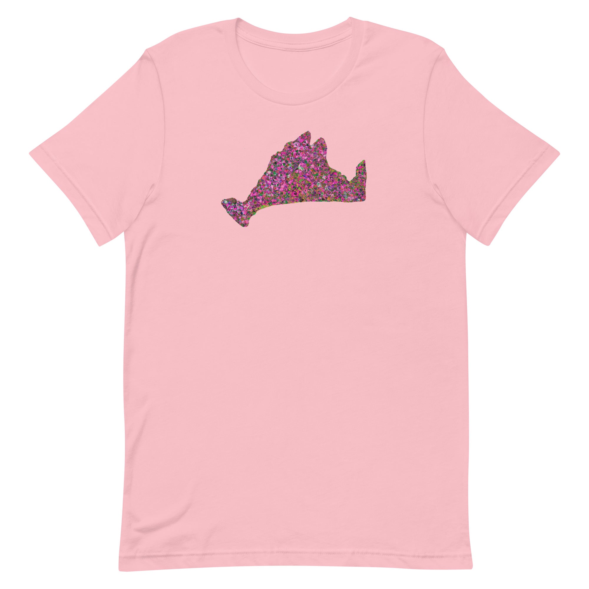 Short Sleeve Tee Shirt-Kaleidoscope Pink